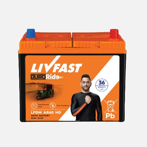 Three-wheeler battery