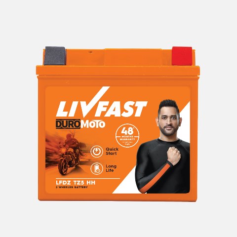 Two-wheeler starter battery