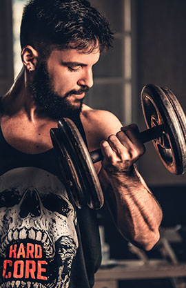 Anil Verma, yoga and mobility coach at Sony Gym, Adilabad